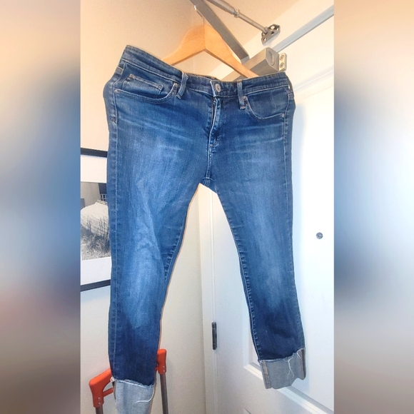 ADRIANO GOLDSCHMIED CROPPED jeans 29p - Picture 1 of 5